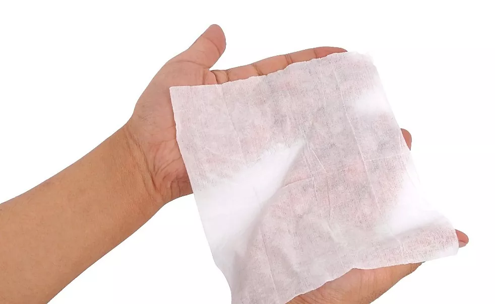 Dit is hoe tymus natte doekjes worden gemaakt