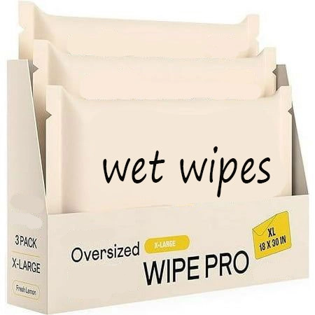 Natte weefsel doekjes